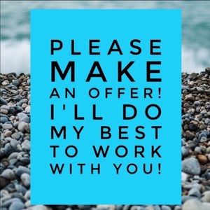 I’m always willing to negotiate!